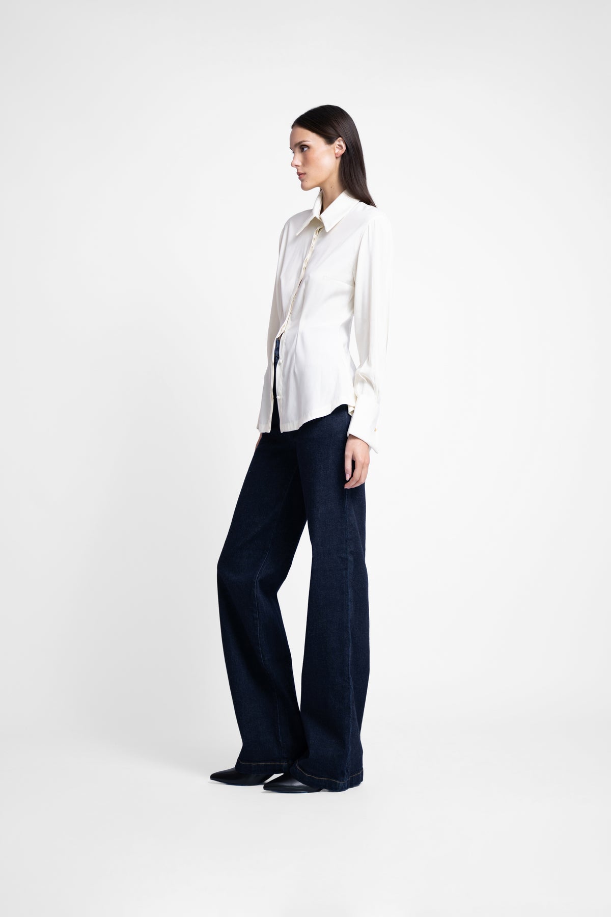 SCULPTED COTTON SHIRT