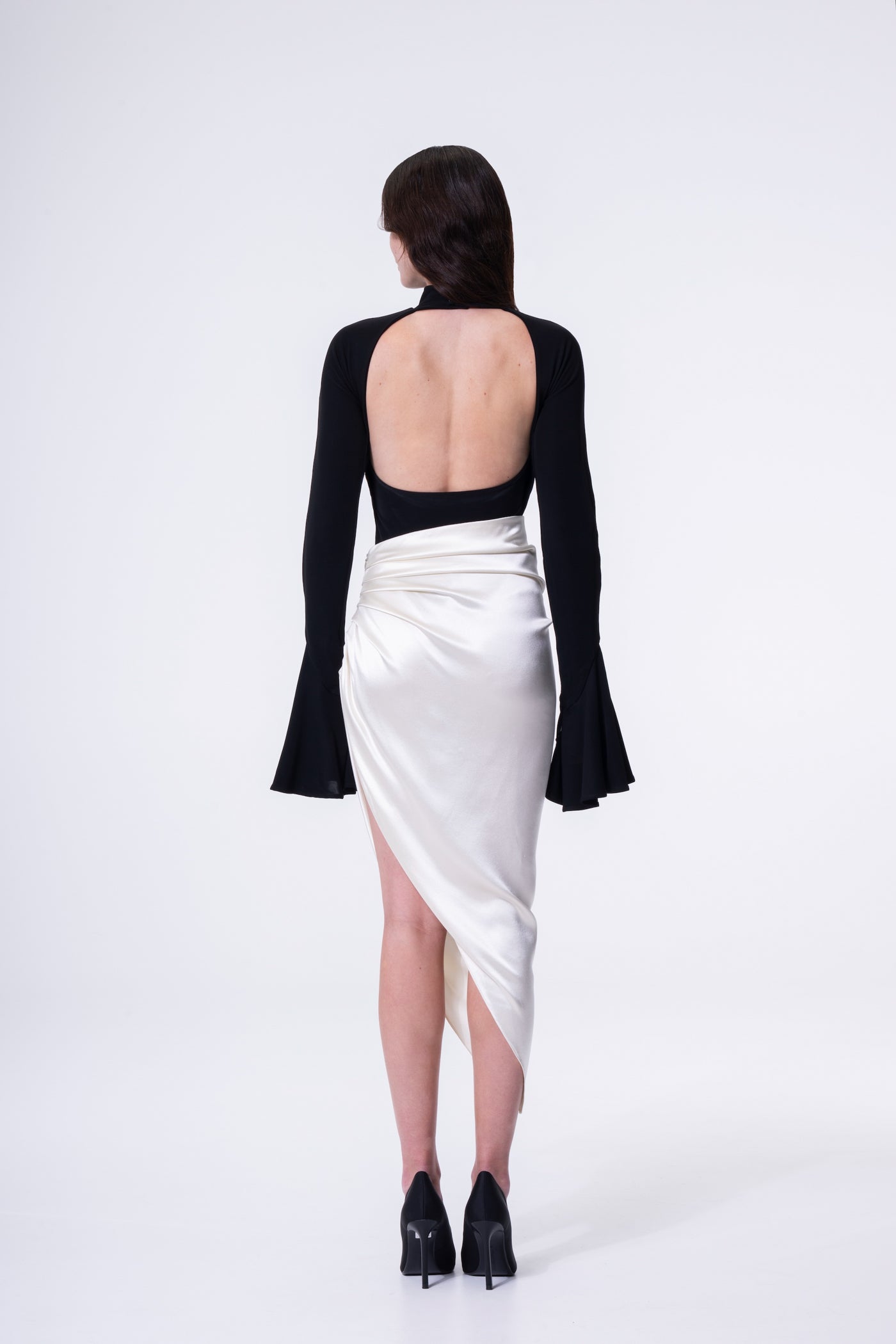 The Column Ivory Skirt