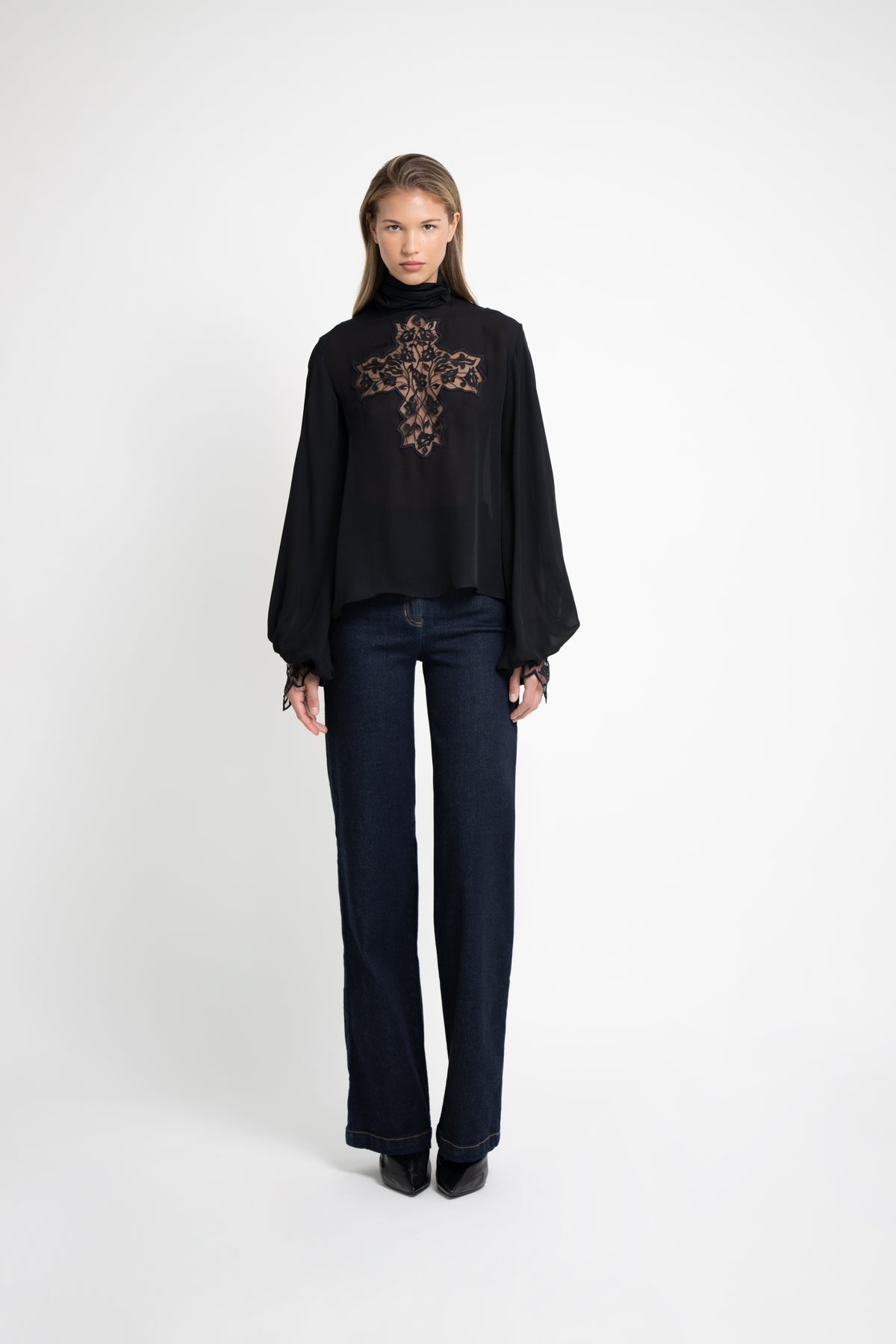 SELENE SILK BLOUSE